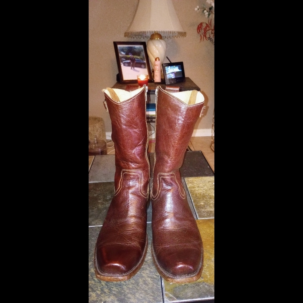 HANDMADE IN MEXICO MEN'S LEATHER BOOTS
